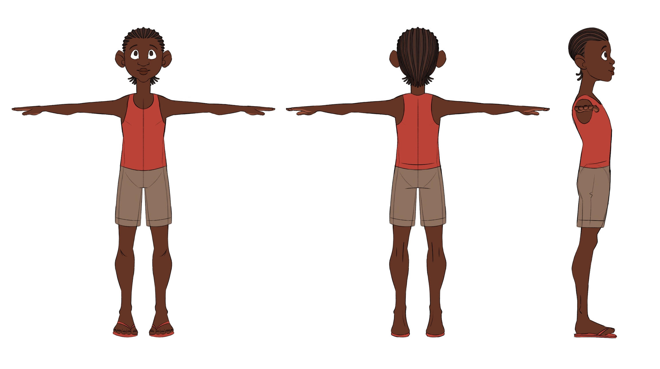 Bashiir - Sofa Character Mosaic design for 3D rig